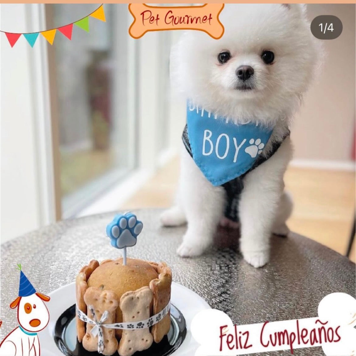 Torta de cumpleaños Fiesta Clásica 400 g