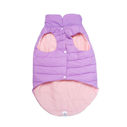 Chaleco Doble Faz Rosado / Lila