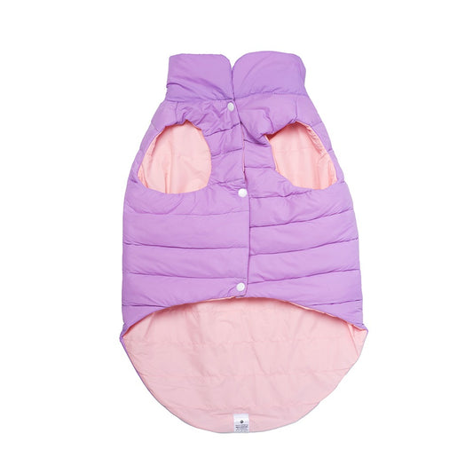 Chaleco Doble Faz Rosado / Lila