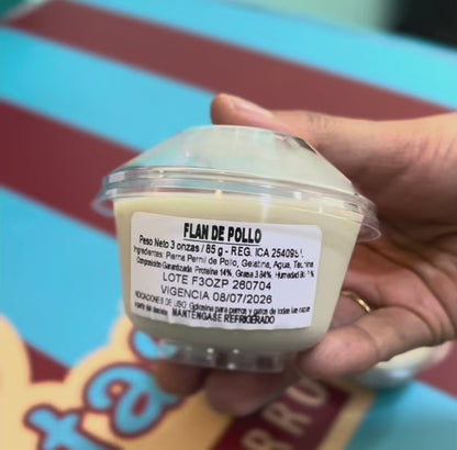 Flan de Pollo 85 g (Sobre pedido 2 días hábiles antes)
